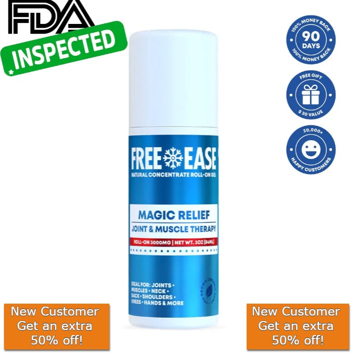 Free-Ease ||| Extra 50% for New Customers ||| Triple Anti-Inflammatory Formula